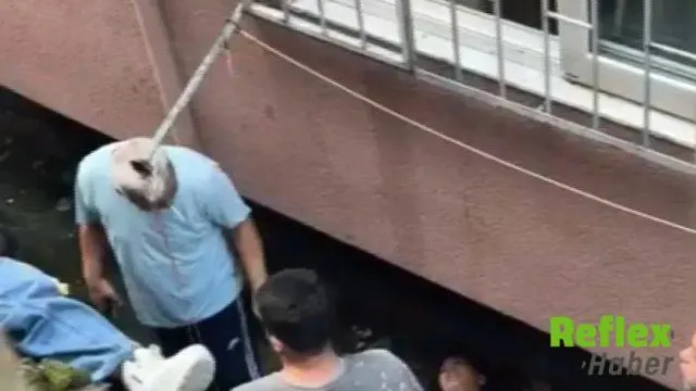Küçükçekmece’de Çarşafla Kaçış Girişimi Ağır Bitti