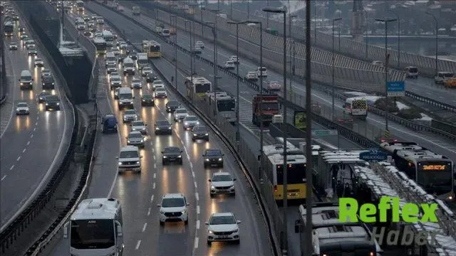İstanbul’da akşam trafiği yüzde 78’e yükseldi