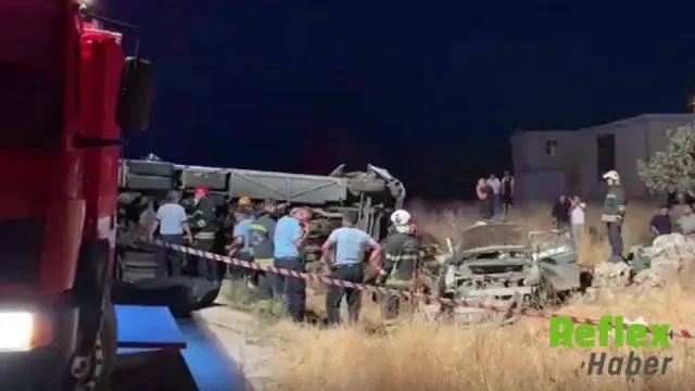 Nurdağı’nda Yolcu Otobüsü İ̇le Otomobil Çarpıştı: 5 Ölü, 13 Yaralı