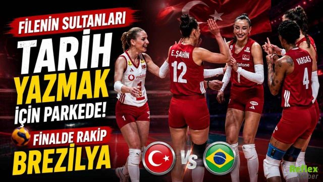 Filenin Sultanları Tarih Yazmak İçin Parkede! Finalde Rakip Brezilya