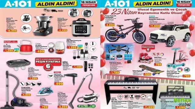 14 Nisan A101 Aktüel Ürünler Kataloğu