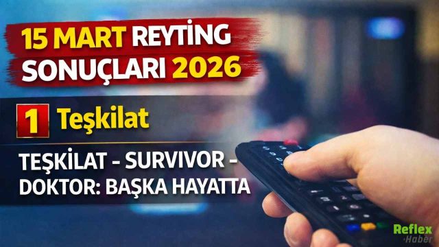 15 Mart Reyting Sonuçları 2026: Teşkilat, Survivor Ve Doktor: Başka Hayatta Reytingleri Açıklandı