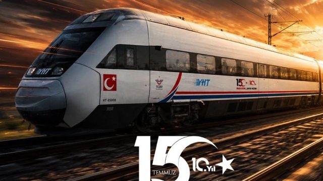 15 Temmuz Logolu YHT Setleri Seferlere Başlıyor