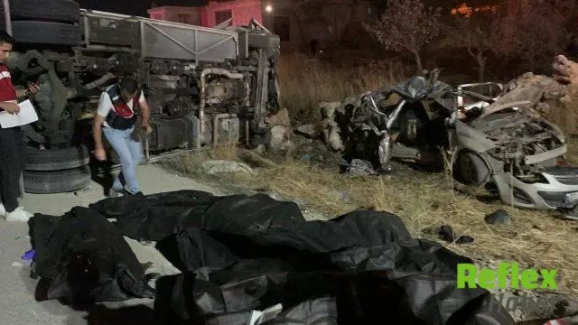 Gaziantep’teki Feci Kazada Hayatını Kaybeden 7 Kişi Belirlendi