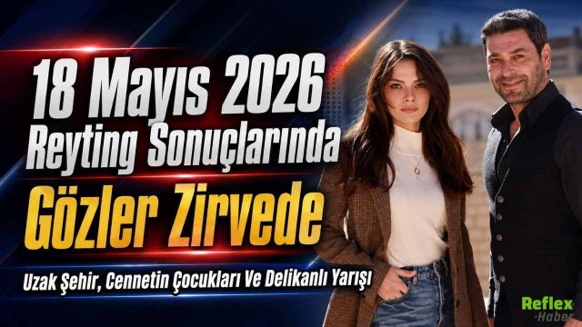 18 Mayıs 2026 Reyting Sonuçlarında Gözler Zirvede: Uzak Şehir, Cennetin Çocukları Ve Delikanlı Yarışı