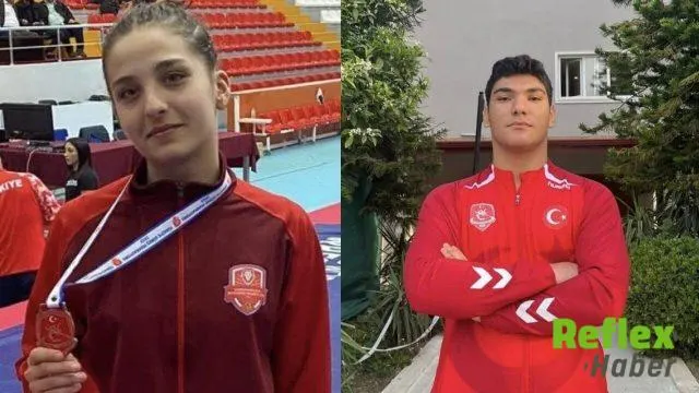 Kahramanmaraşlı İ̇ki Milli Güreşçi Hırvatistan’da Zirvede