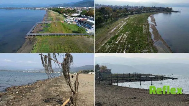 İ̇znik Gölü’ndeki Su Çekilmesi Yağışlara Rağmen Sürüyor