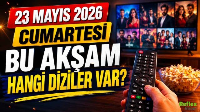 23 Mayıs 2026 Cumartesi Bu Akşam Hangi Diziler Var?