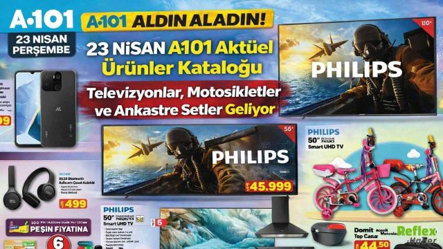 A101 Aktüel Ürünler İndirim Kataloğu 20 Nisan Pazartesi