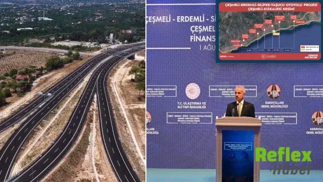 Çeşmeli-Kızkalesi Otoyolu'nda Sona Gelindi: Seyahat 18 Dakikaya İ̇necek