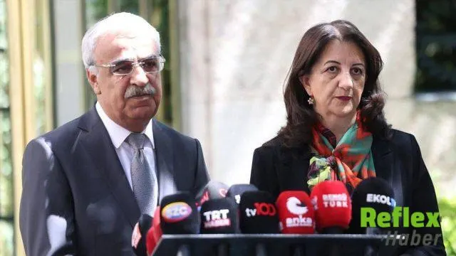 Dem Parti İ̇mralı Heyeti Ak Parti Heyetiyle Görüştü