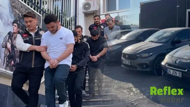 Ağır hasarlı araçların kimliklerini değiştiren şebekeye operasyon: 8 tutuklama