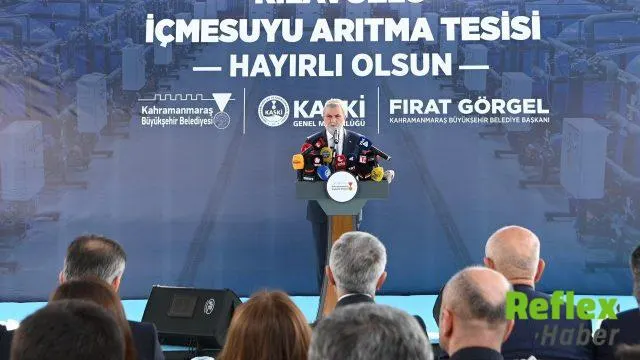 Kılavuzlu İ̇çmesuyu Arıtma Tesisi Şehre Kazandırıldı