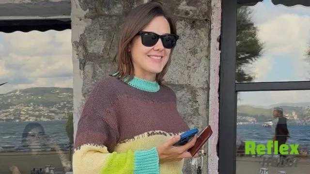 Bebek bekleyen Alina Boz'un belirginleşen karnı dikkat çekti