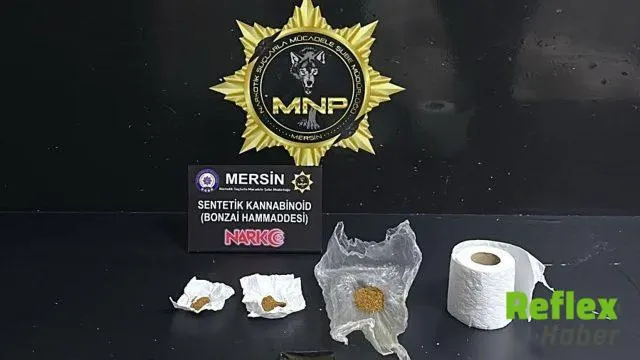Mersin’de Narkotik Operasyonunda 2 Şüpheli Tutuklandı