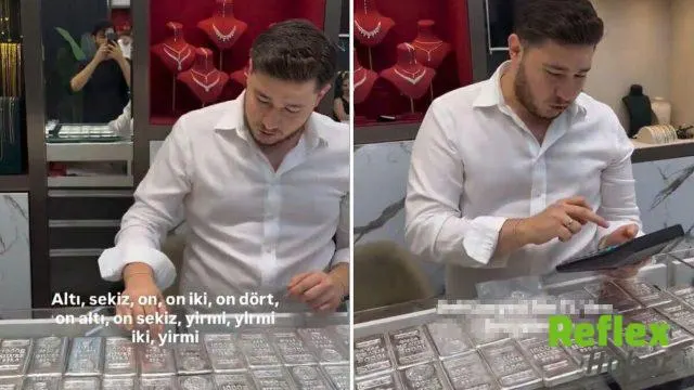 14 yıllık gümüş birikimini bozdurdu: 37 kilogramdan 3 milyon 589 bin TL aldı