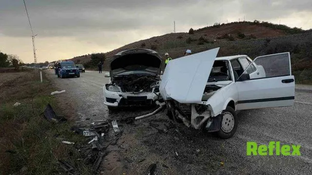 Tokat’ta Zile-Turhal Yolunda Kaza: 5 Yaralı