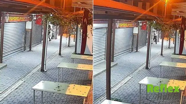 Hatay’da Taşla Cam Kıran Şüpheli Telefoncu Ve Bankaya Girdi