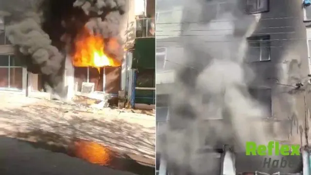 Körfez'de Hurdacı Dükkanındaki Yangın Çatıya Sıçradı