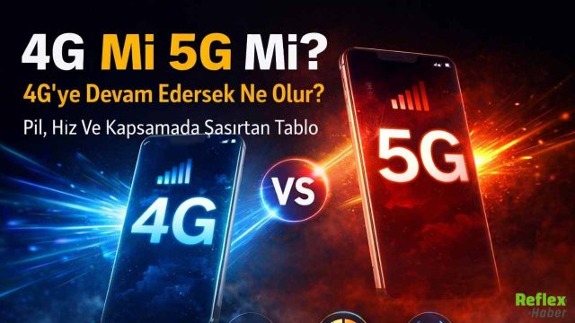 4G Mi 5G Mi? 4G'ye Devam Edersek Ne Olur? Pil, Hız Ve Kapsamada Şaşırtan Tablo