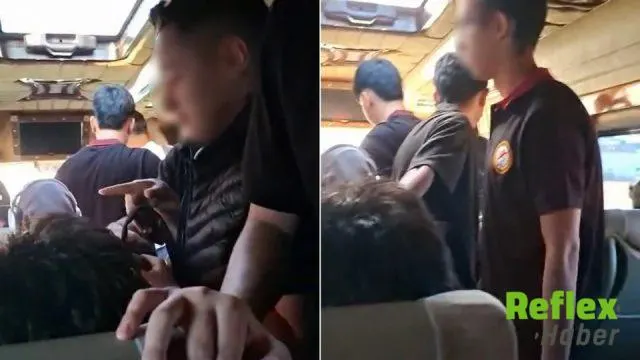 Aksaray’da öğrenci servisindeki kalabalık kamerada | VİDEO İZLE