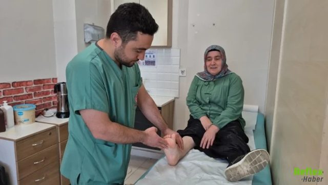 51 Yıllık Hayal Gerçek Oldu! İlk Ayakkabısını Giyince Gözyaşlarını Tutamadı