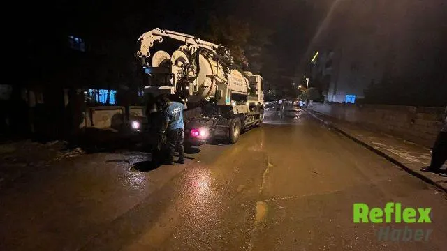 Kahramanmaraş’ta Yağış Sonrası Kaski Ekipleri Sahada