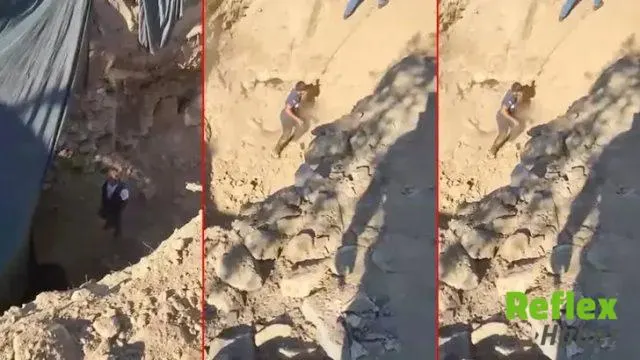 Çilek bahçesinde kaçak kazıya suçüstü: 6 gözaltı