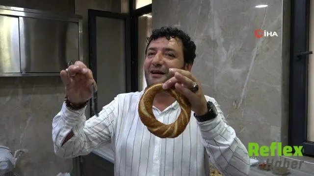Ordu’da balık ekmekten esinlenen fırıncı hamsili simit yaptı