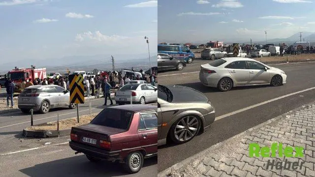 Kahramanmaraş Milletvekili Zuhal Karakoç Ve İ̇l Başkanı Mansur Metehan’ın Konvoyunda Kaza