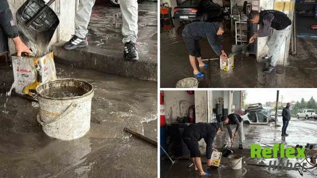 Diyarbakır'da Sağanak 2. Sanayi Sitesi'ni Su Bastı