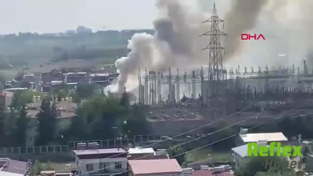 Diyarbakır’da Ana Trafo Merkezinde Yangın Ve Patlama