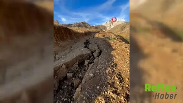 Aşırı Yağış Sonrası Elazığ’da Yayla Yolu Hasar Gördü