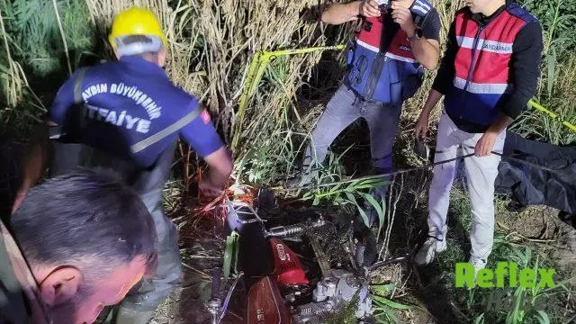 Aydın'da Motosiklet Su Kanalına Devrildi: Durmuş Candan Öldü