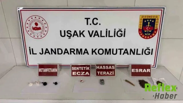 Uşak’ta Uyuşturucu Operasyonunda 4 Şüpheli Tutuklandı