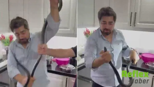 Yılancı Kemal, Payas’ta Karayılanı Çıplak Elleriyle Yakaladı