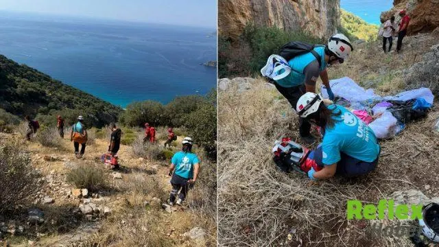 Fethiye’de Babadağ’dan Atlayan Rus Turist Kayalıklara Düştü