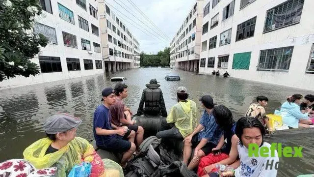 Tayland’da Sel Alarmı: 25 İ̇lde 545 Binden Fazla Kişi Etkilendi