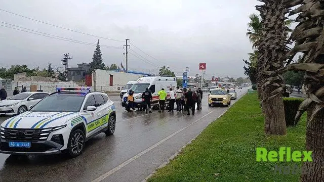 Kahramanmaraş’ta Kitap Fuarı Yolunda Yayaya Taksi Çarptı