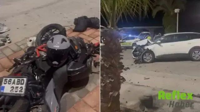 Alanya'da Otomobil Ve Motosiklet Kazası: Bir Ölü, Bir Yaralı