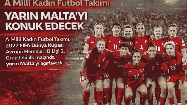 A Milli Kadın Futbol Takımı Dünya Kupası Elemelerinde Malta’yı Ağırlıyor