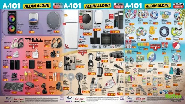 A101 11-17 Haziran Aktüel Kataloğu 2026: Bu Perşembe Hangi Ürünler Satışta?