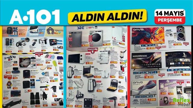 A101 14 Mayıs 2026 Aktüel Kataloğu Yayınlandı Aldın Aldın Fırsatları Başlıyor