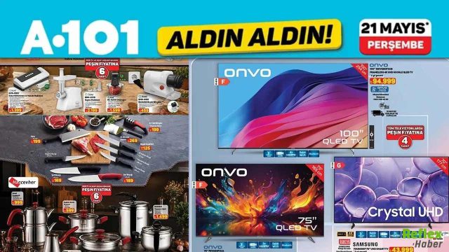 A101 21 Mayıs 2026 Aktüel Kataloğu Raflarda Yerini Alıyor