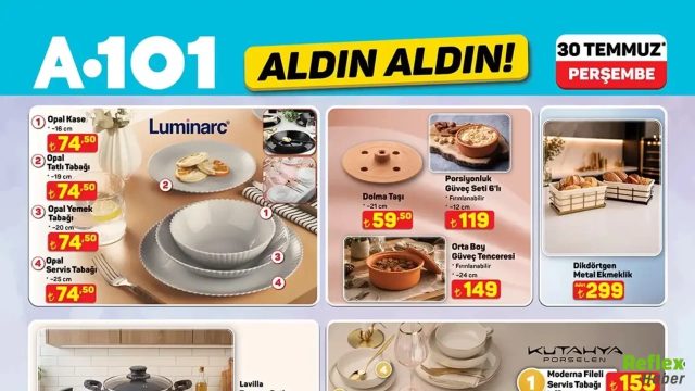 A101 30 Temmuz 2026 Aktüel Ürünler Kataloğu Açıklandı! İşte Ürünler Ve Fiyatları