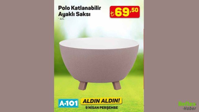 A101'de Saksı ve Bahçe Ürünleri Kampanyası Başlıyor