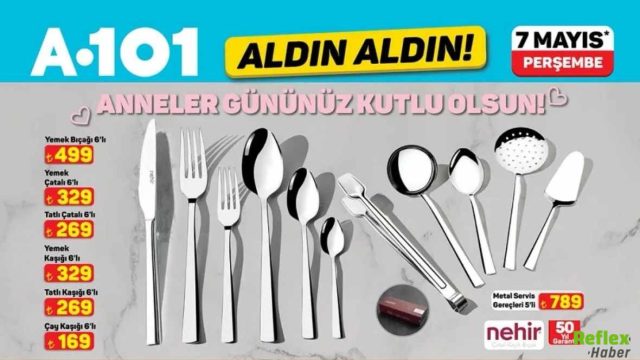 7 Mayıs A101 Kataloğu 2026 Hangi Ürünler İndirimde?
