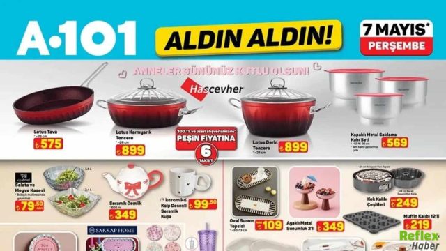 A101 7 Mayıs 2026 Aktüel Ürünler Kataloğu Raflarda Yerini Alıyor