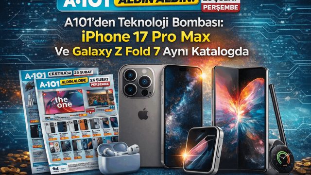 A101 Ekstra’da Amiral Gemisi Telefonlar: iPhone 17 Pro Max 2TB Ve Z Fold 7