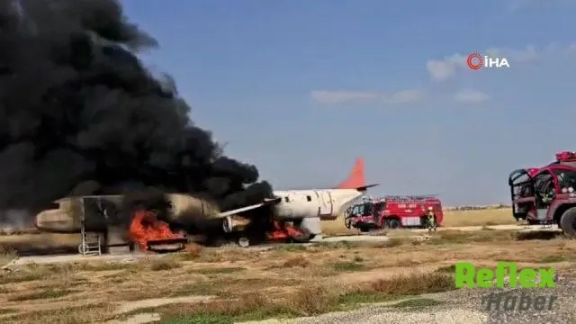 Şanlıurfa Gap Havalimanı'nda Acil Durum Tatbikatı Gerçeği Aratmadı